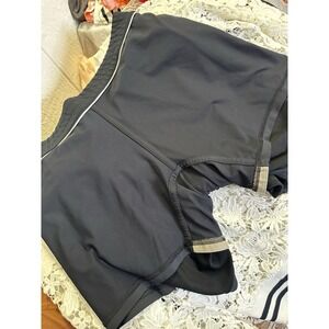 Peter Millar Alice Petal Hem Size M Skort Skirt Golf Black UP50+ Sun Protection